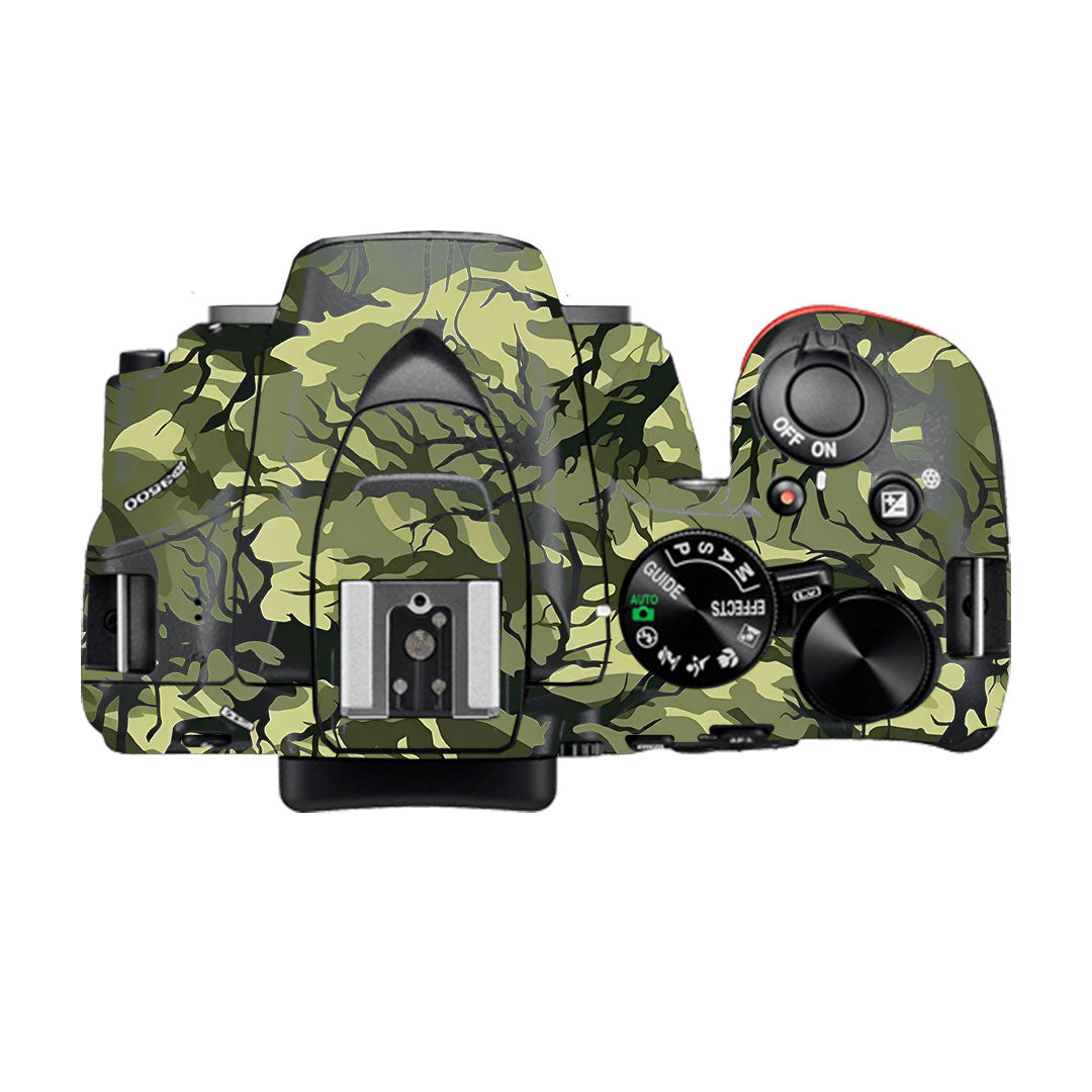 Green Tangled Vines Nikon D3500 Camera Skin