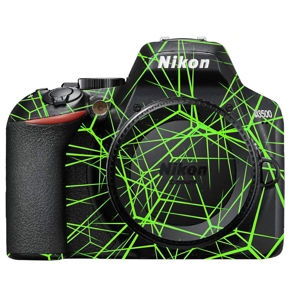 Neon Grid Nikon D3500 Camera Skin
