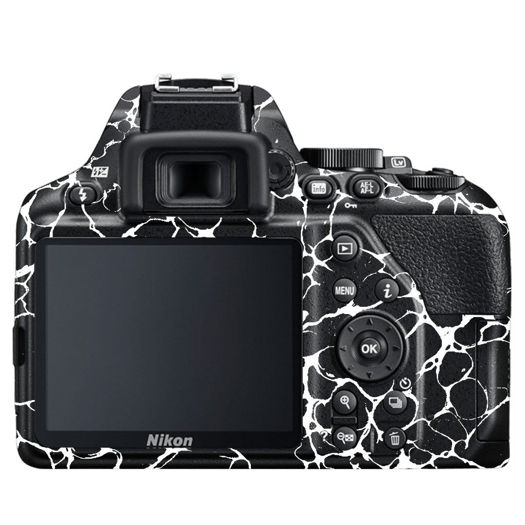 White Web Nikon D3500 Camera Skin