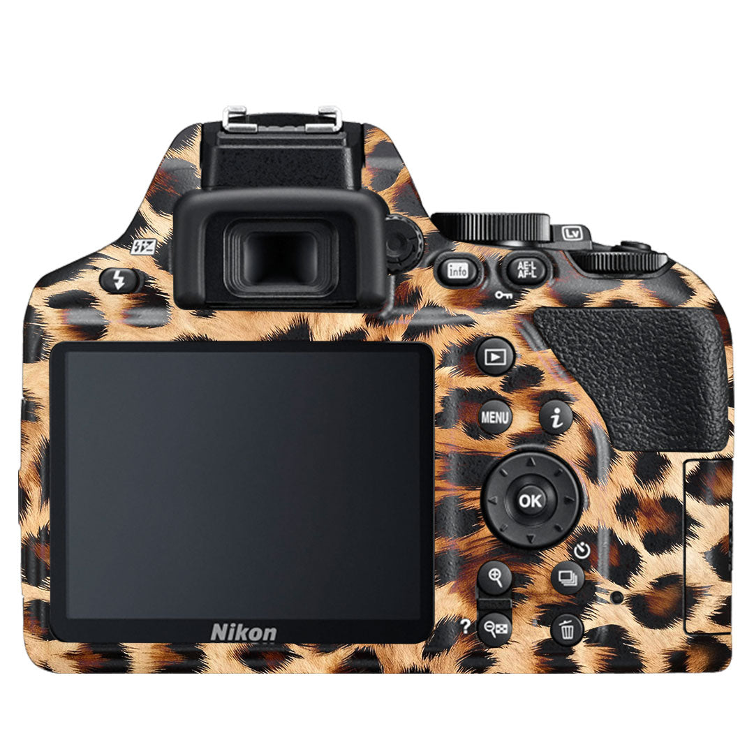 Classic Leopard Spots Nikon D3500 Camera Skin