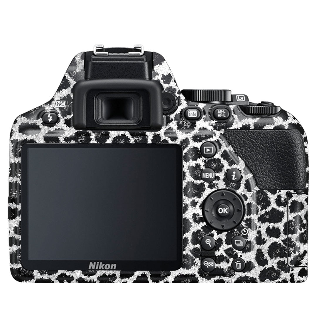 Snow Leopard Spots Nikon D3500 Camera Skin