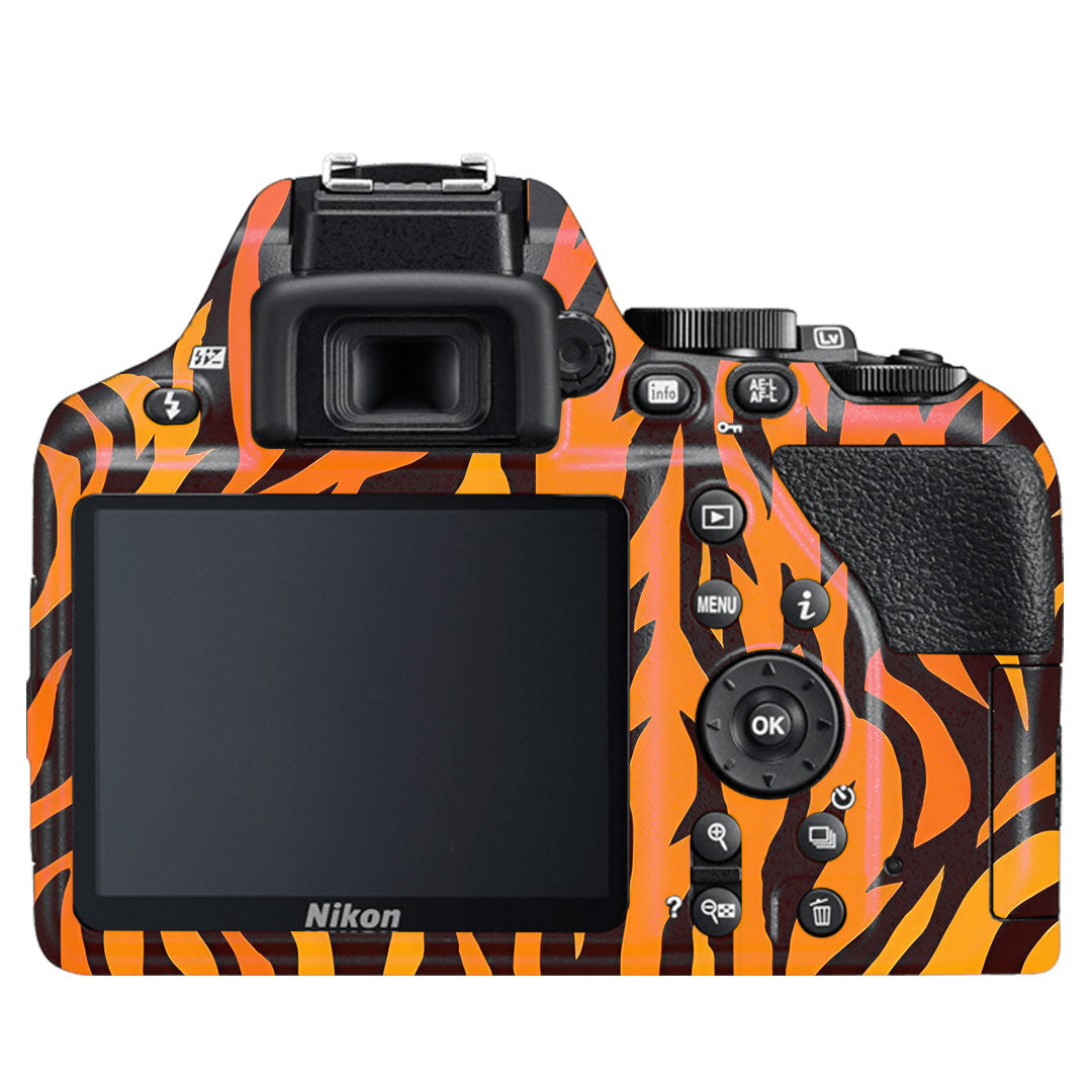 Wild Tiger Stripes Nikon D3500 Camera Skin