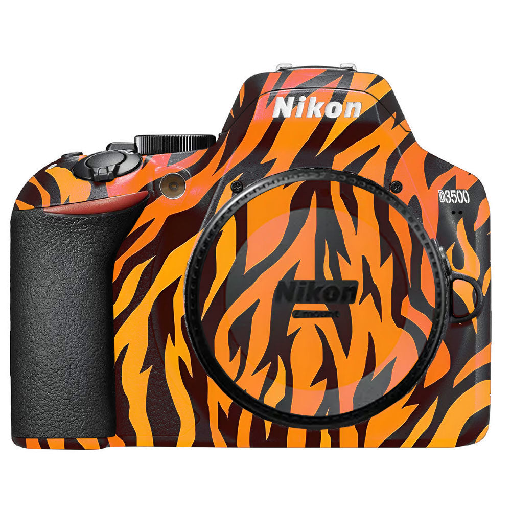 Wild Tiger Stripes Nikon D3500 Camera Skin