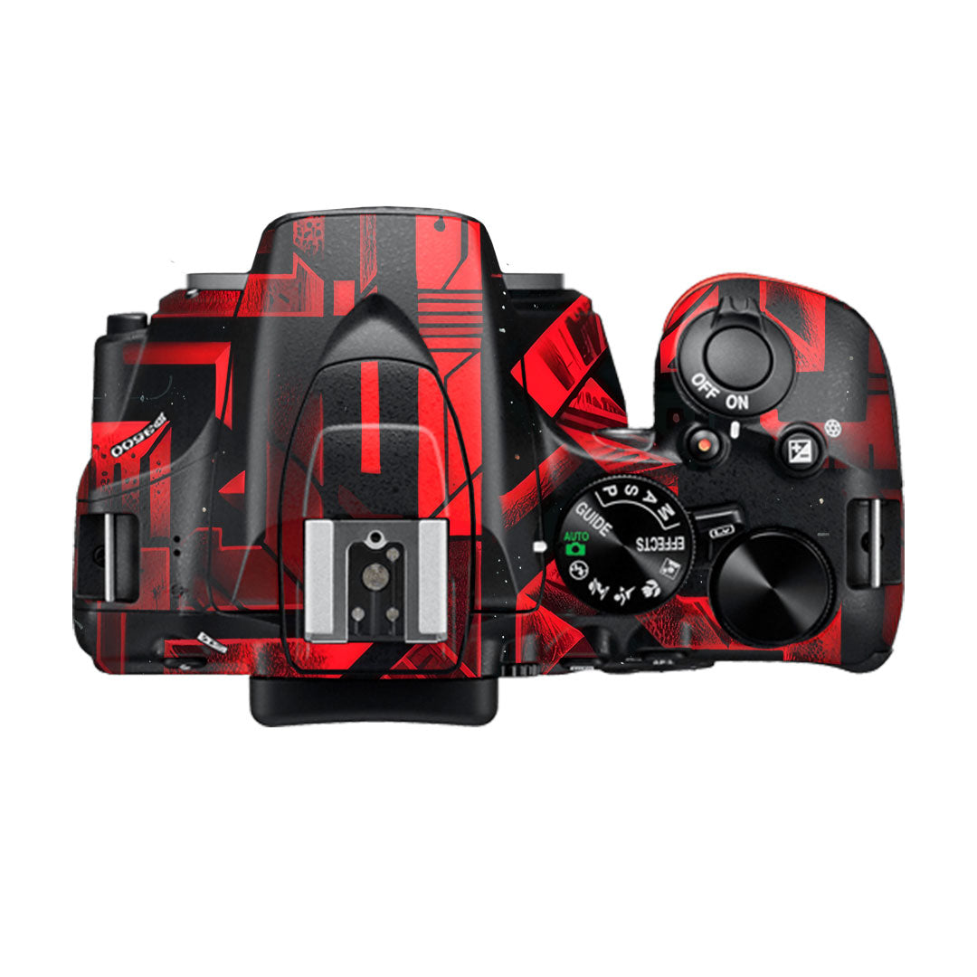 Cyber Maze Circuit Nikon D3500 Camera Skin