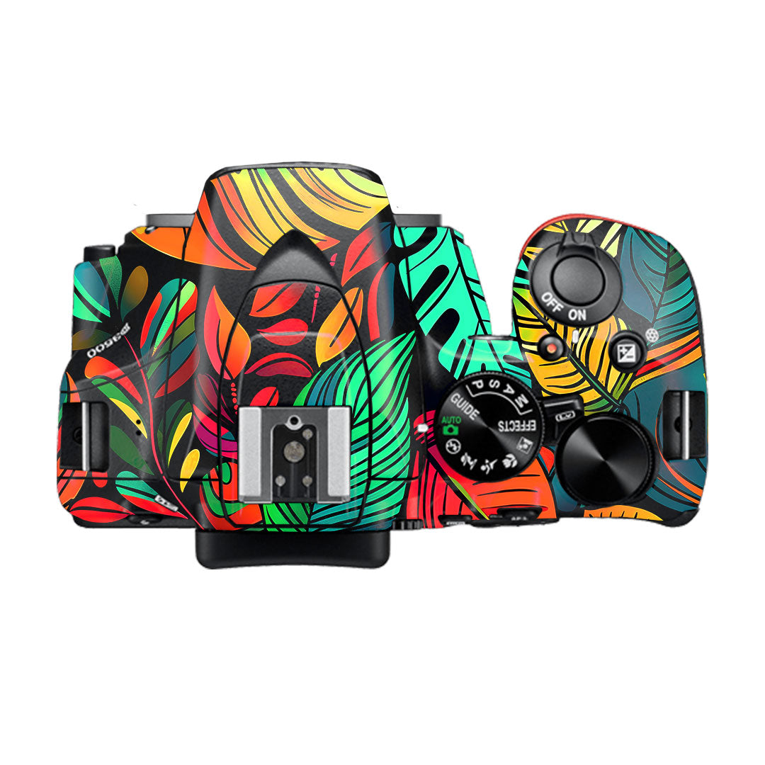 Tropical Jungle Leaves Nikon D3500 Camera Skin