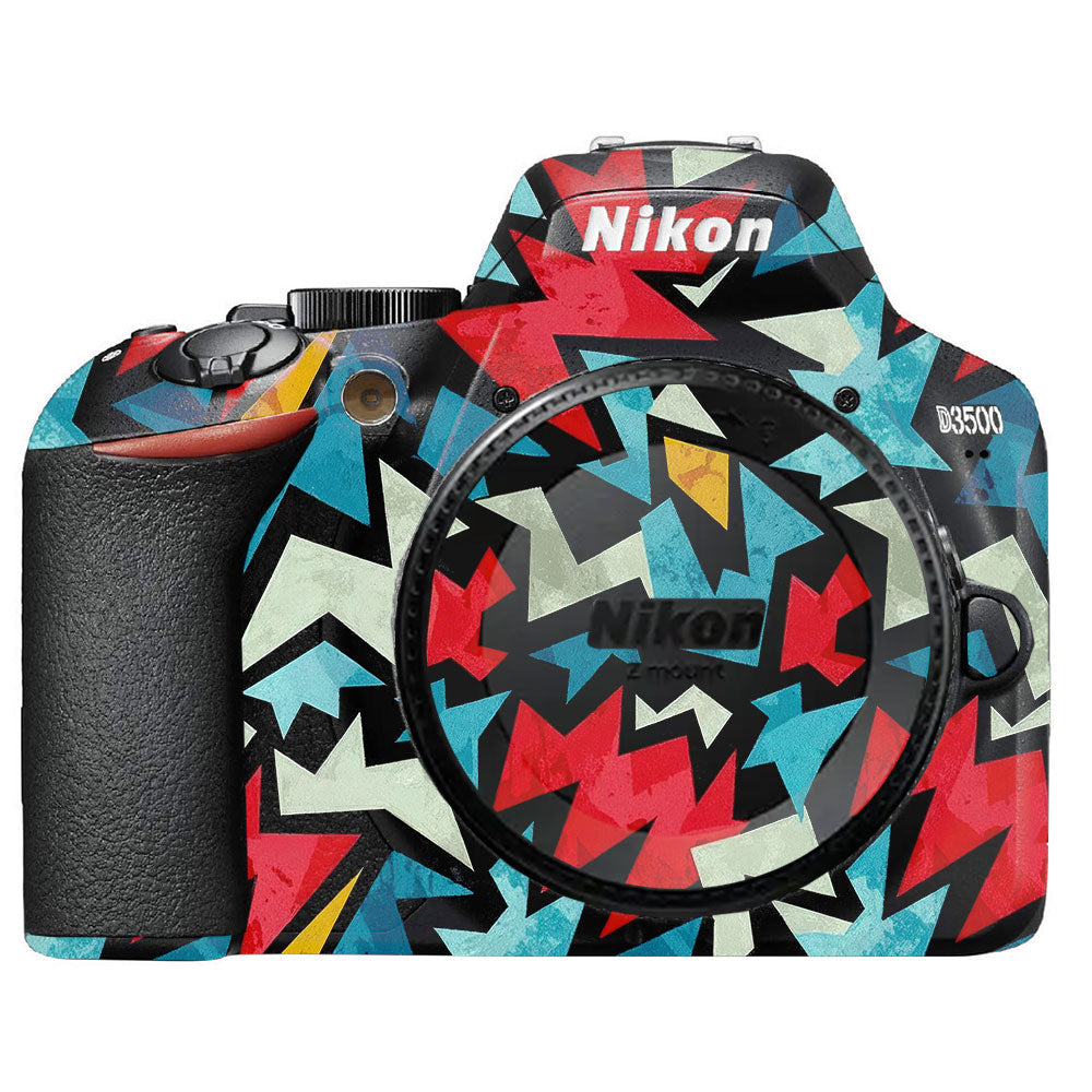 Pop Art Lightning Nikon D3500 Camera Skin