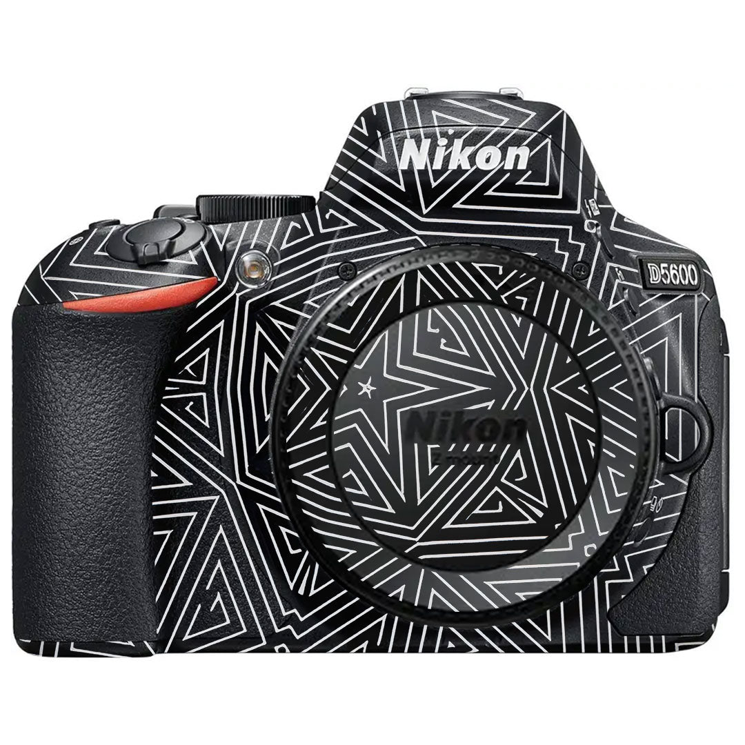 Geometric Pattern Nikon D5600 Camera Skin