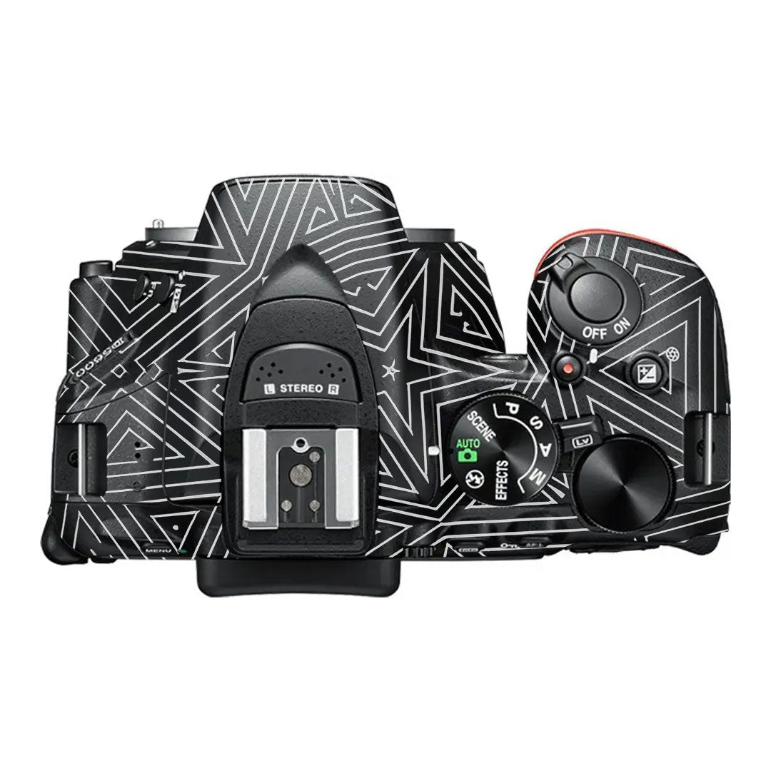 Geometric Pattern Nikon D5600 Camera Skin