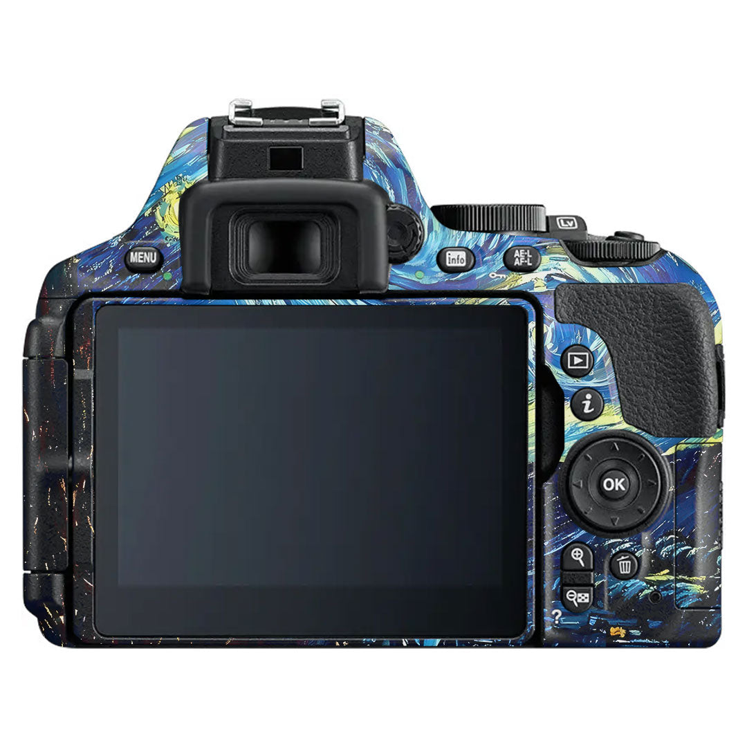Starry Night Art Nikon D5600 Camera Skin