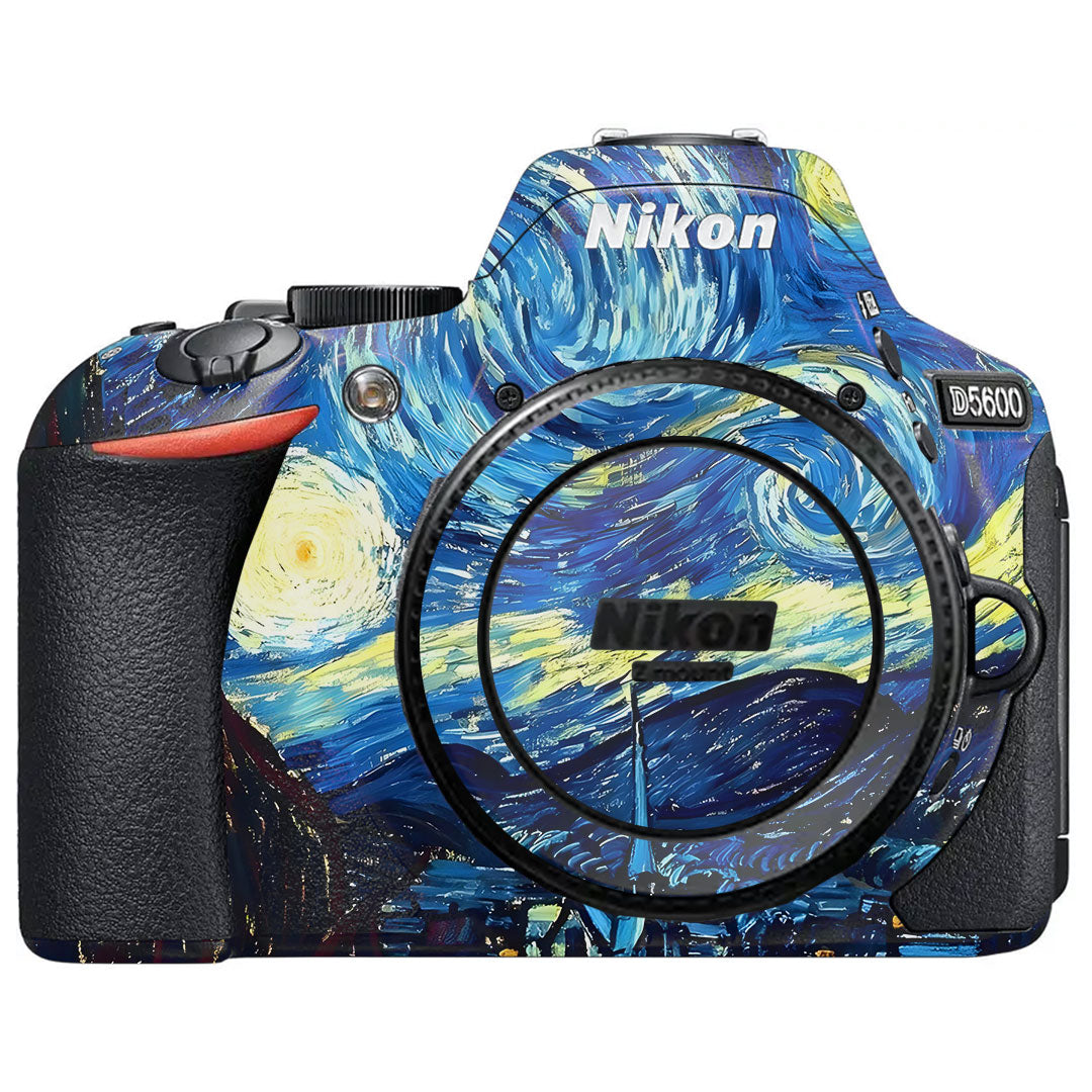 Starry Night Art Nikon D5600 Camera Skin