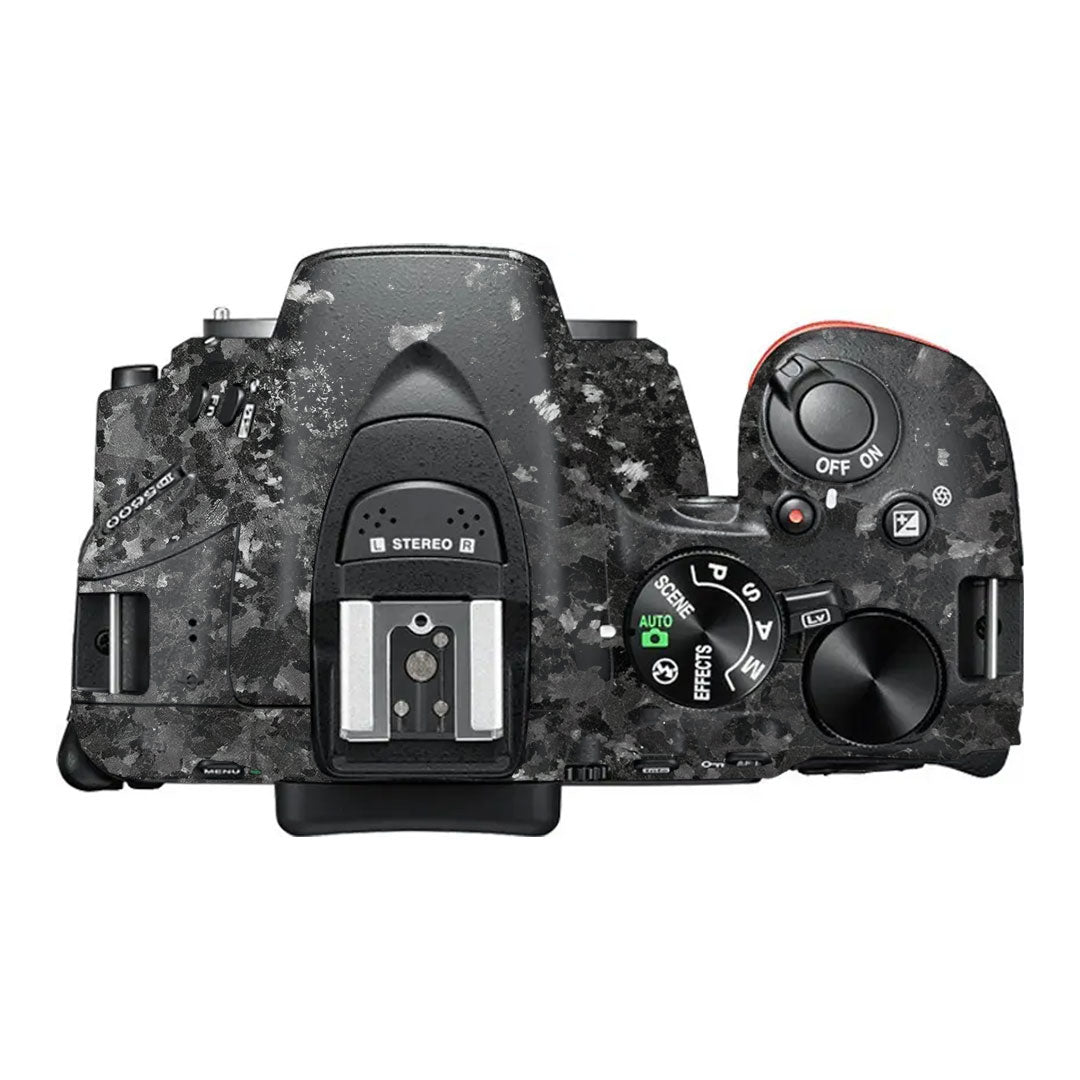 Black Granite Nikon D5600 Camera Skin