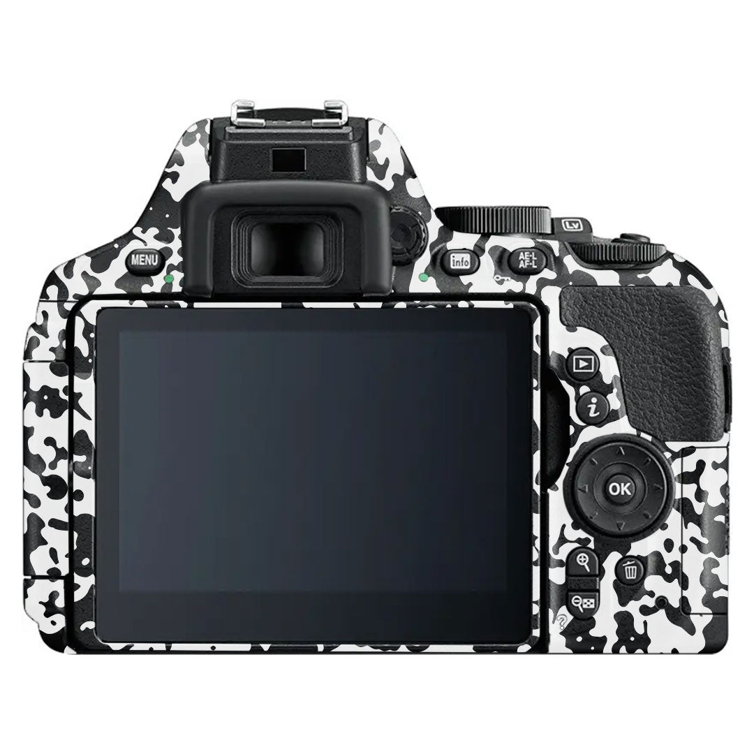 Snow Camo Nikon D5600 Camera Skin