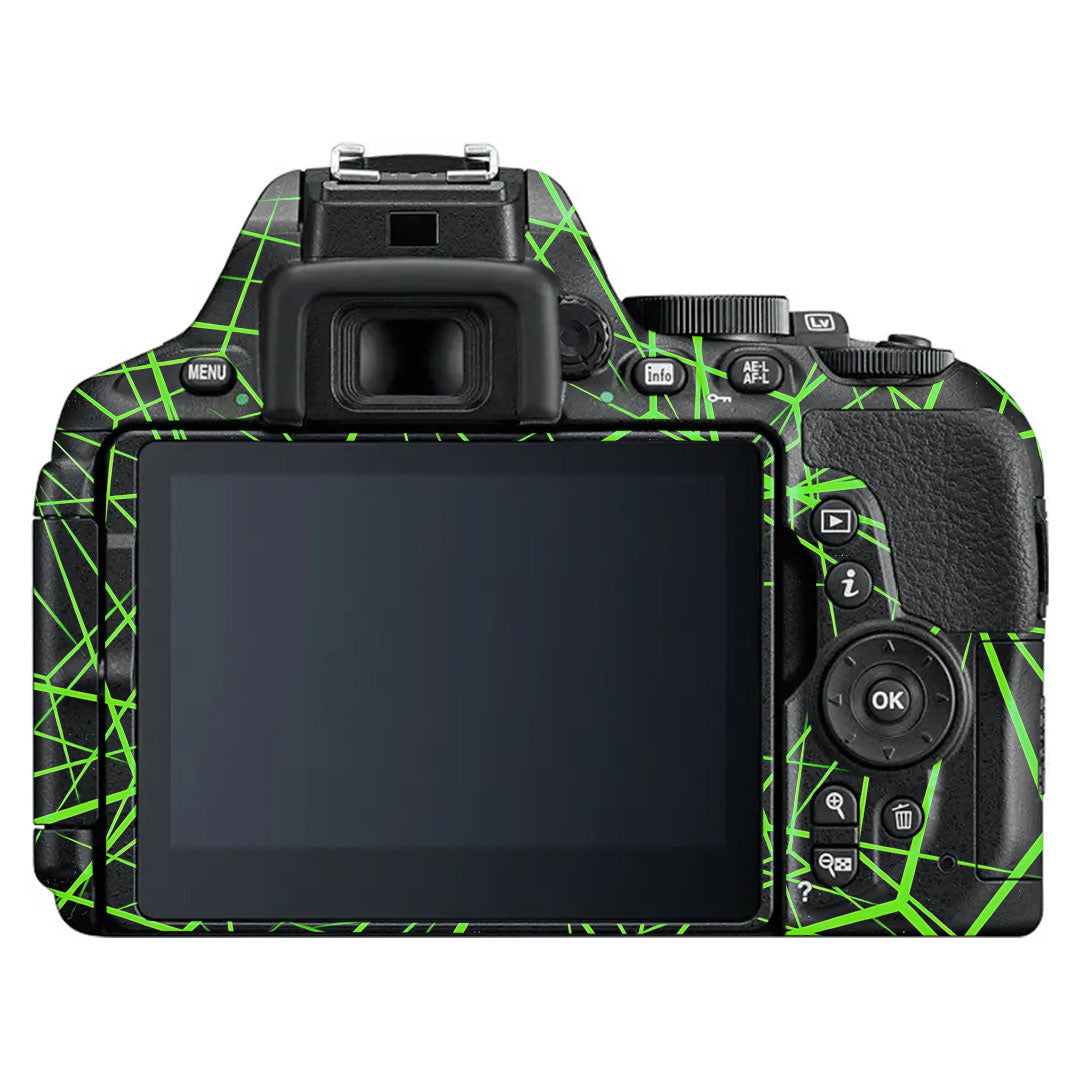 Neon Grid Nikon D5600 Camera Skin