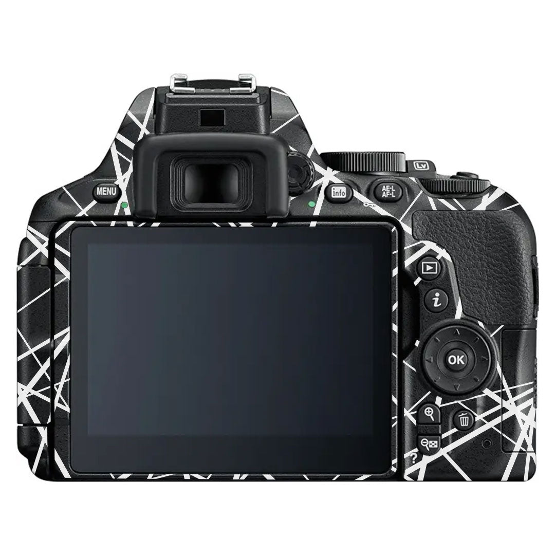 Mono Grid Nikon D5600 Camera Skin