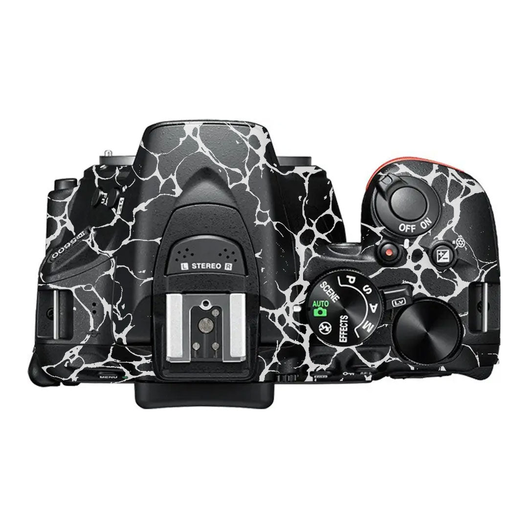 White Web Nikon D5600 Camera Skin