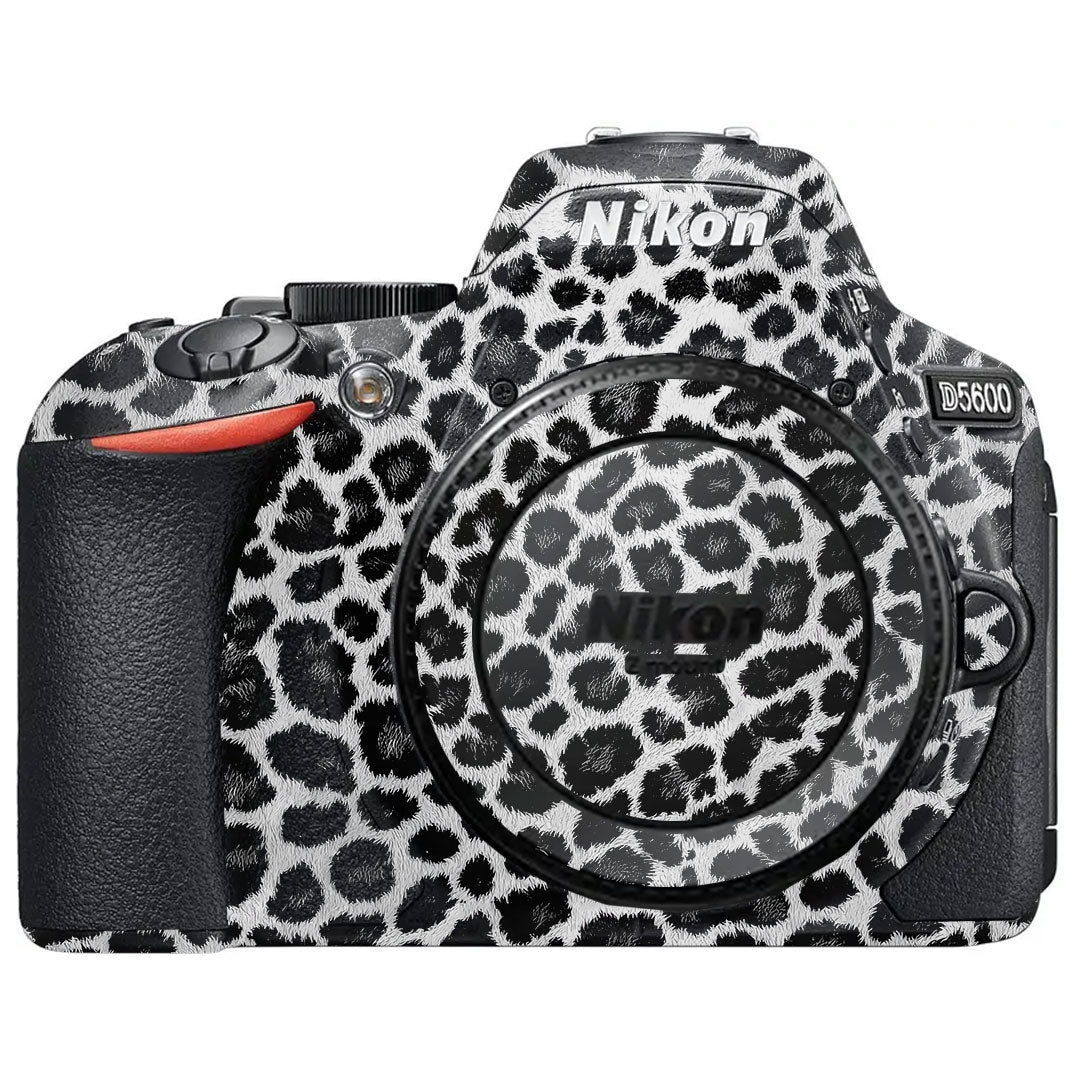 Snow Leopard Spots Nikon D5600 Camera Skin