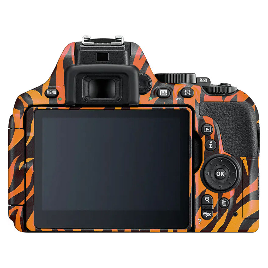 Wild Tiger Stripes Nikon D5600 Camera Skin