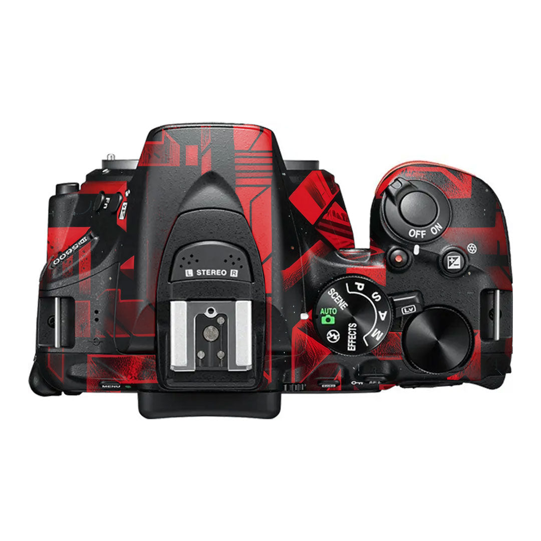 Cyber Maze Circuit Nikon D5600 Camera Skin