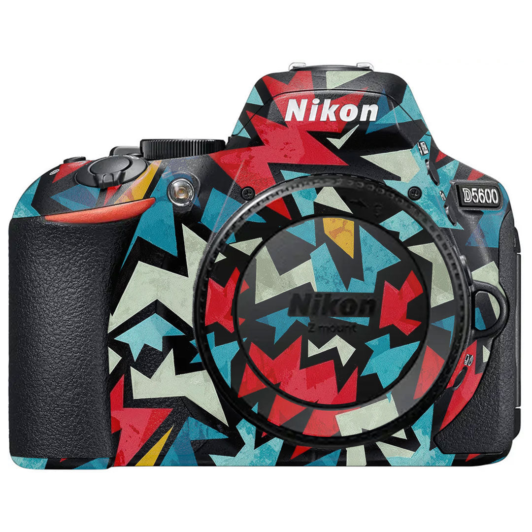 Pop Art Lightning Nikon D5600 Camera Skin
