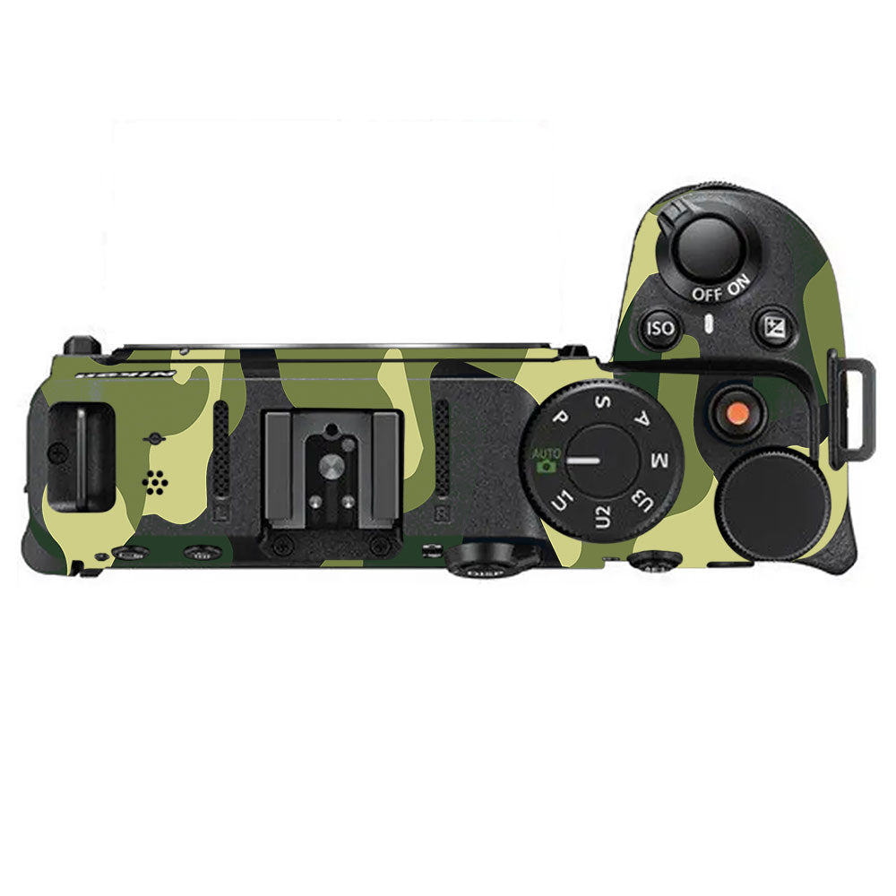 Forest Green Camo Nikon Z30 Camera Skin