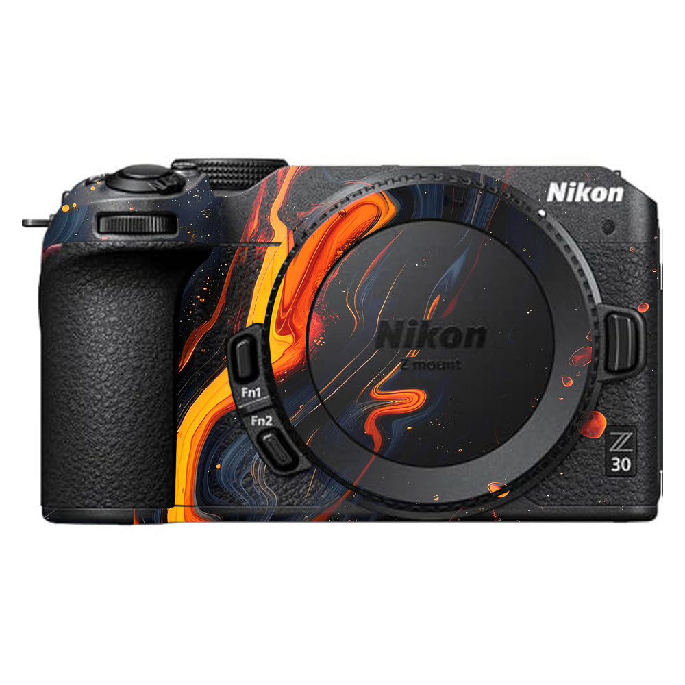 Lava Marble Nikon Z30 Camera Skin