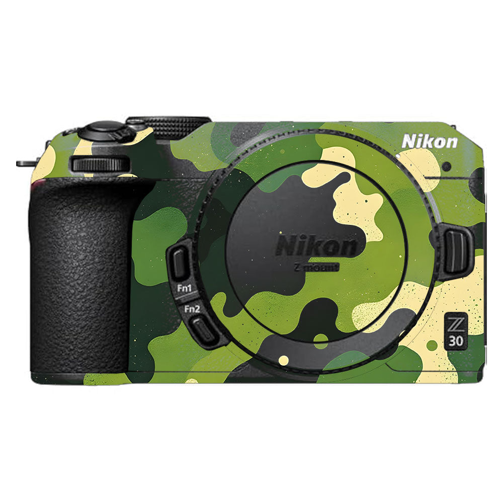 Camouflage Pattern Nikon Z30 Camera Skin