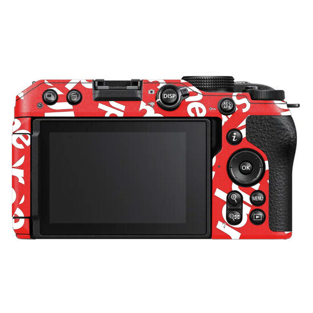 Supreme Red Nikon Z30 Camera Skin