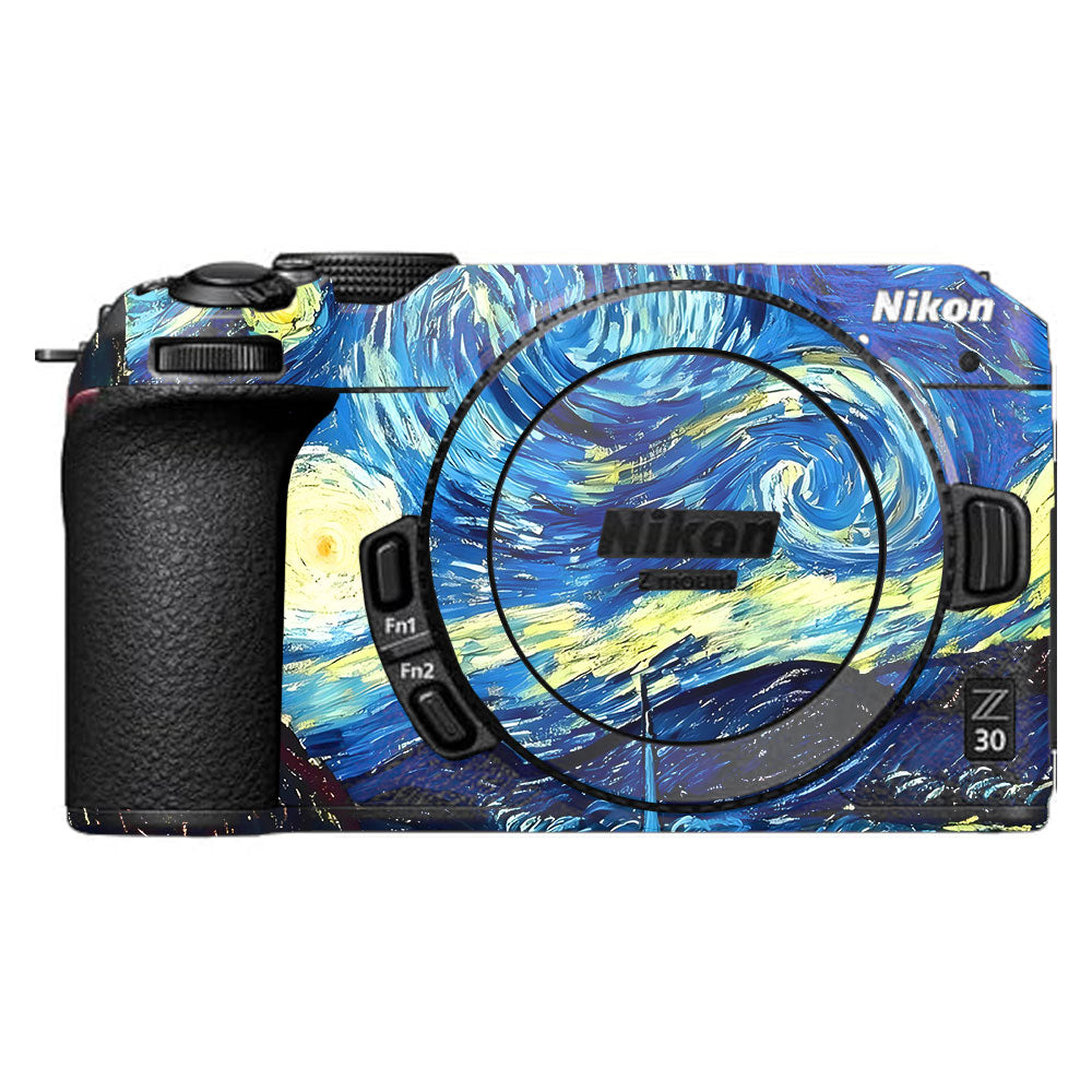 Starry Night Art Nikon Z30 Camera Skin