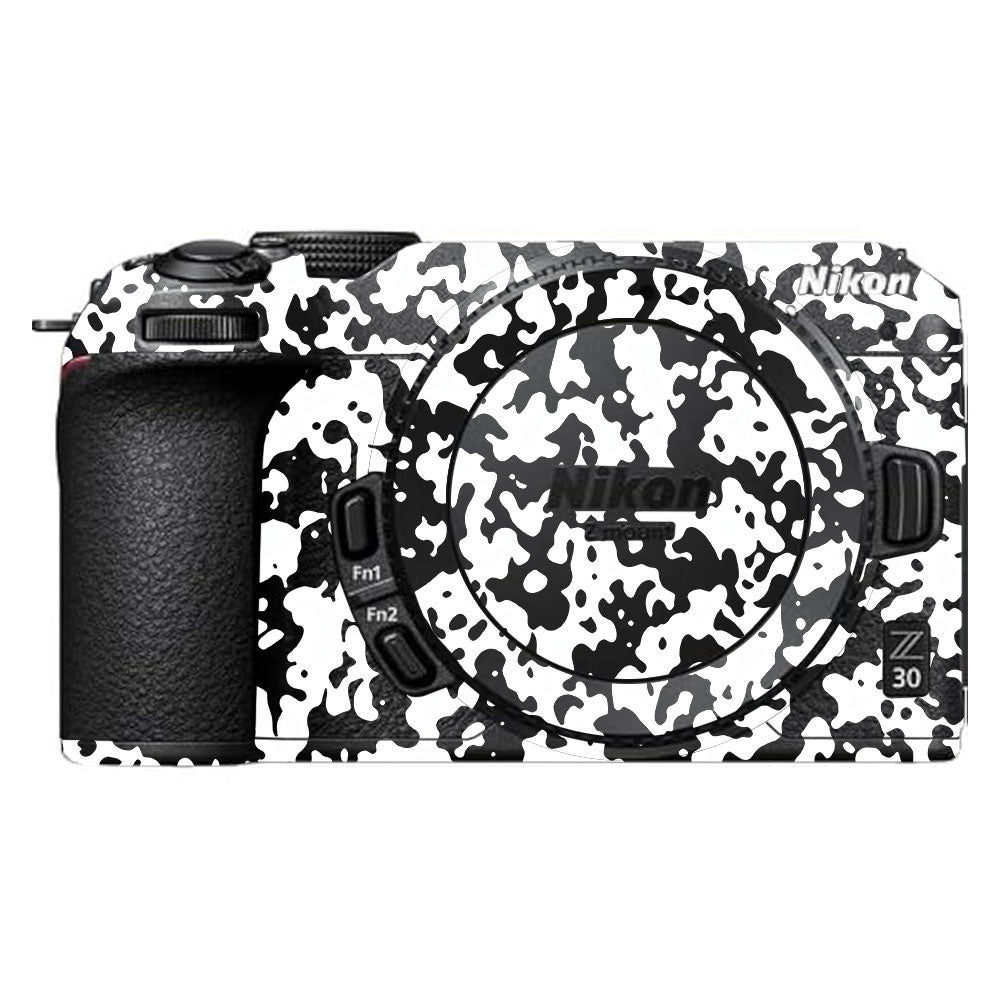 Snow Camo Nikon Z30 Camera Skin
