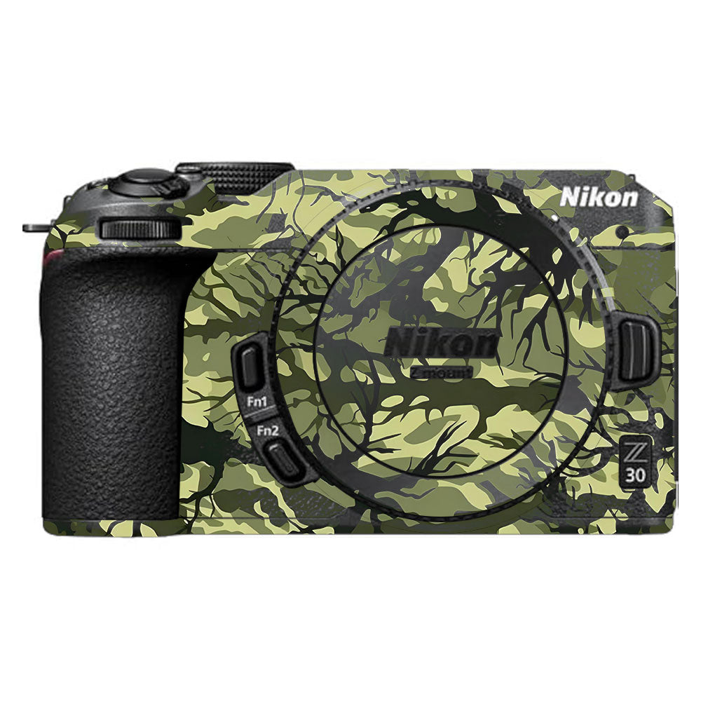 Green Tangled Vines Nikon Z30 Camera Skin