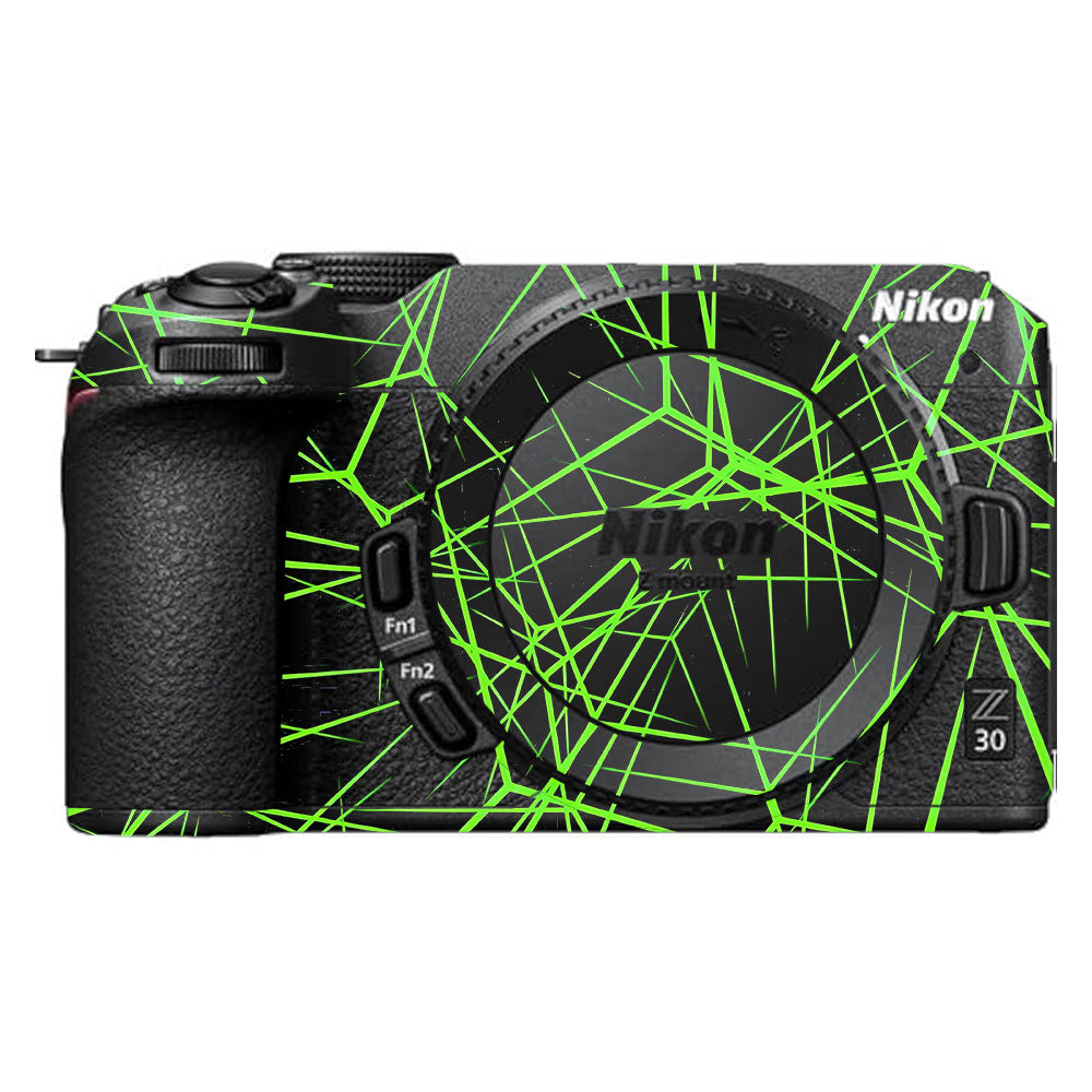 Neon Grid Nikon Z30 Camera Skin
