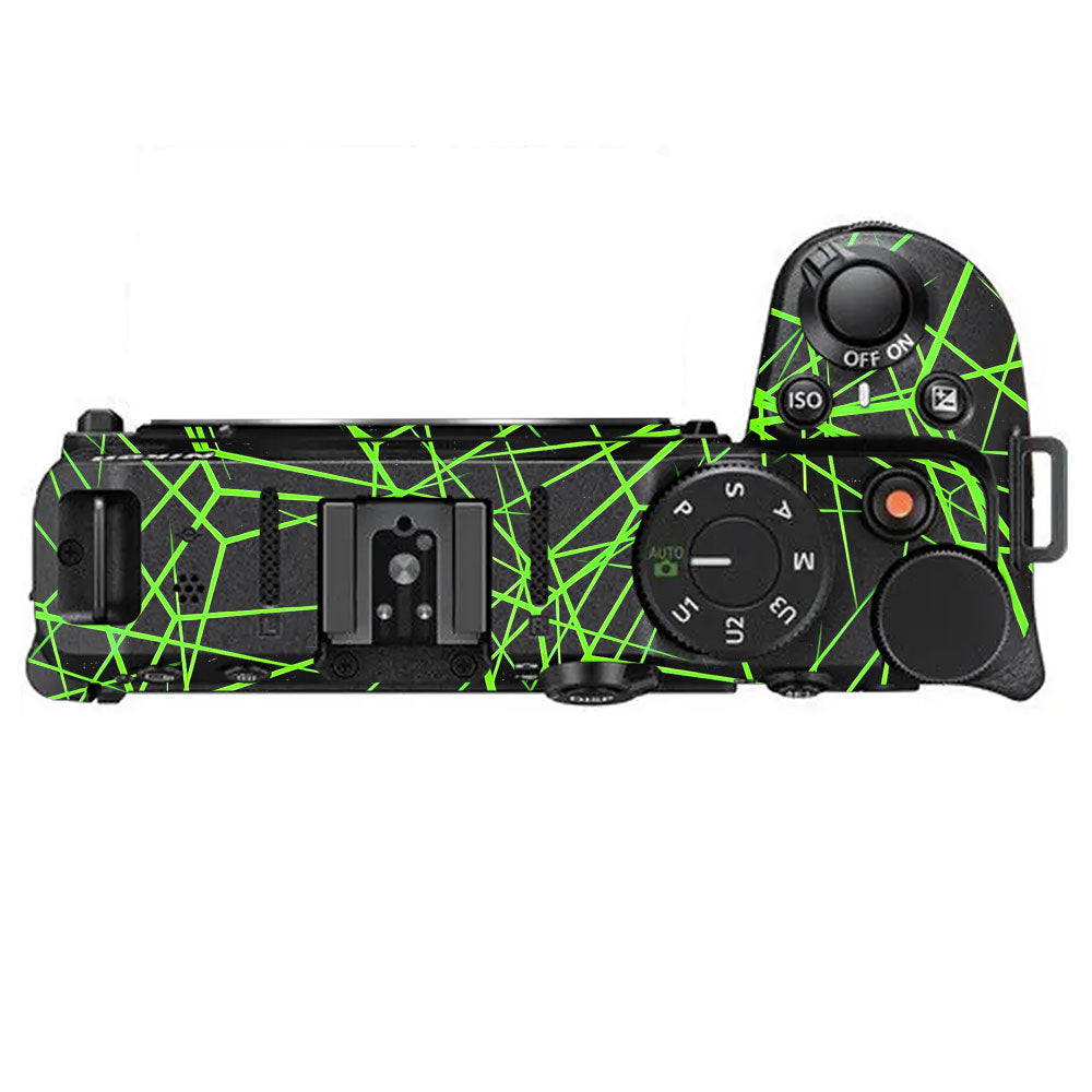 Neon Grid Nikon Z30 Camera Skin