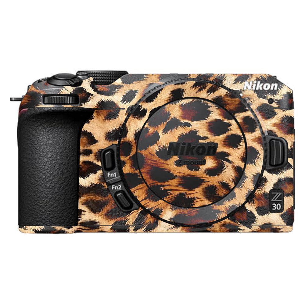 Classic Leopard Spots Nikon Z30 Camera Skin