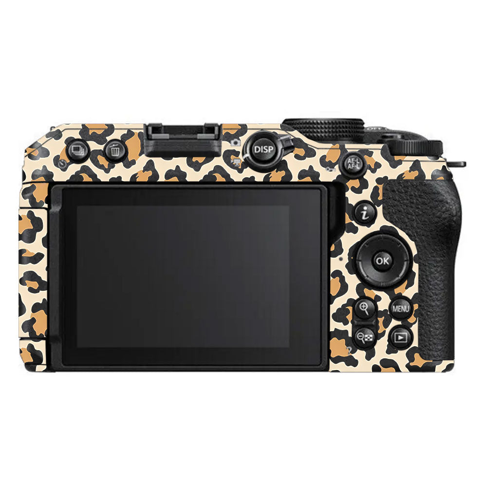 Sandy Leopard Spots Nikon Z30 Camera Skin