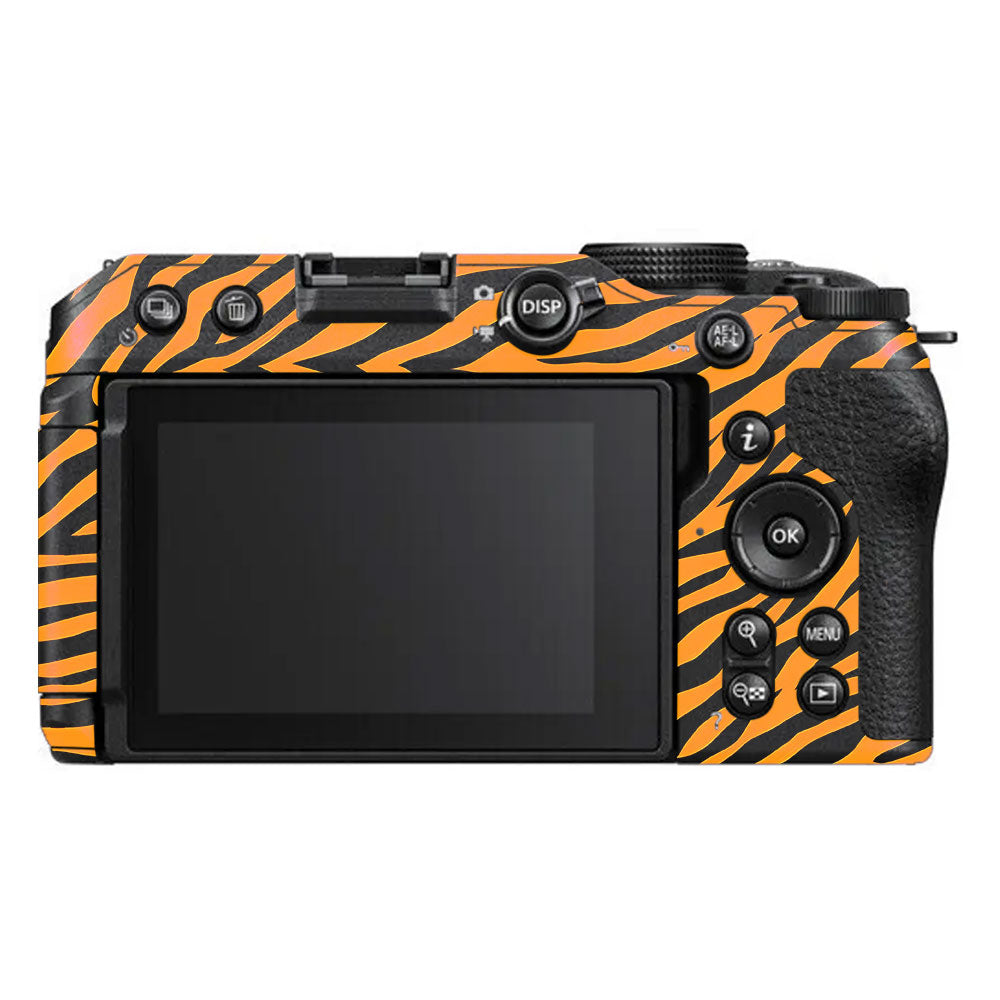 Zebra Gold Pattern Nikon Z30 Camera Skin