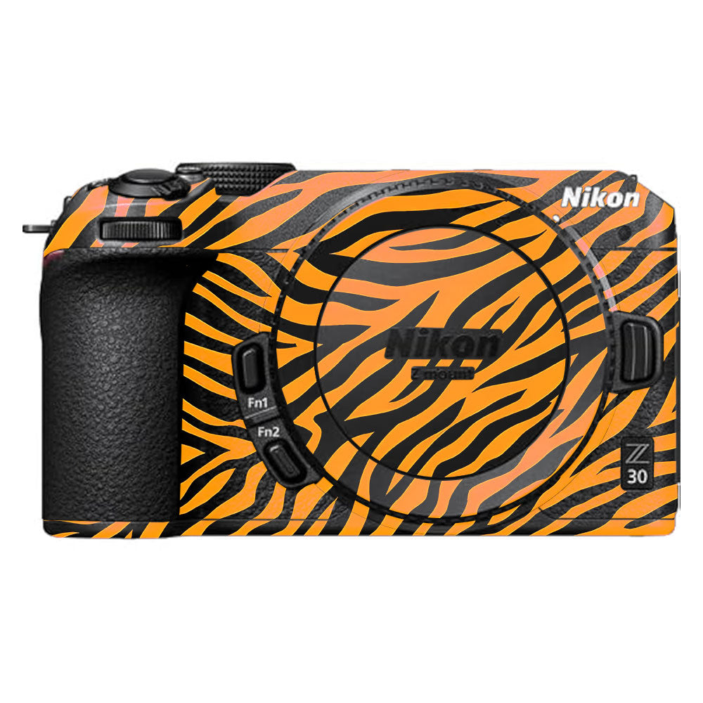 Zebra Gold Pattern Nikon Z30 Camera Skin