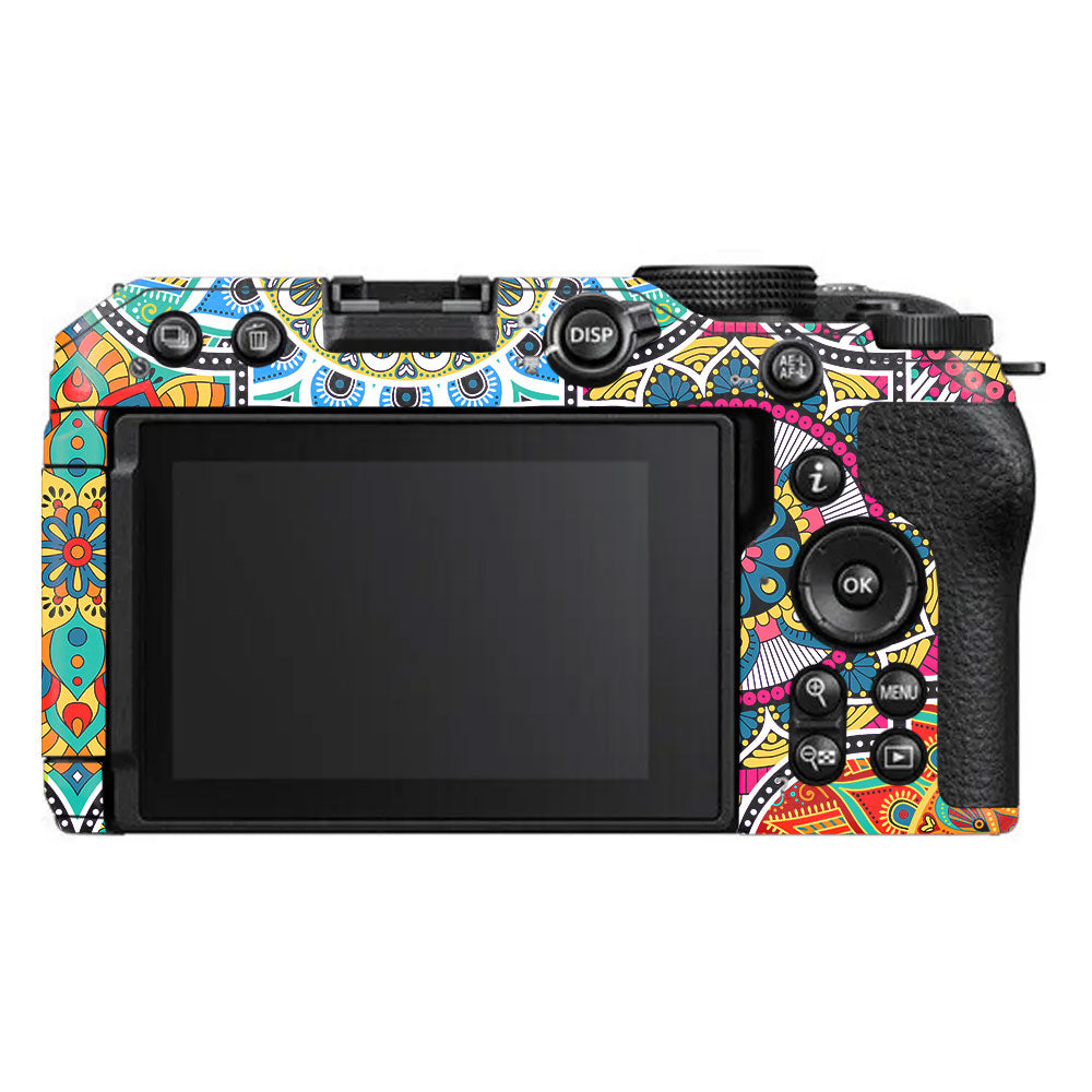 Boho Mandala Tile Pattern Nikon Z30 Camera Skin