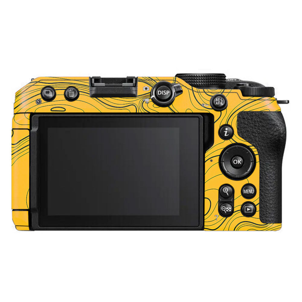 Topographic Map Pattern Nikon Z30 Camera Skin