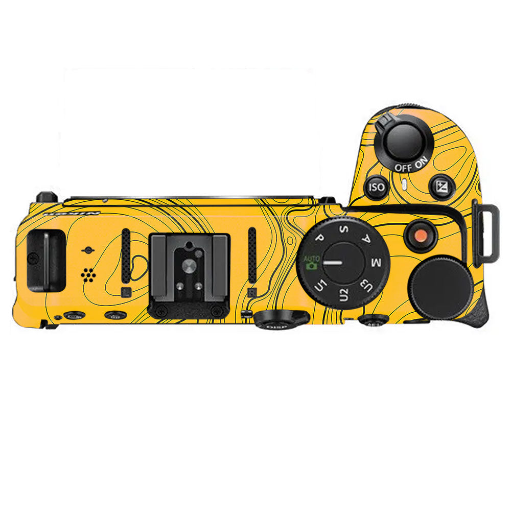 Topographic Map Pattern Nikon Z30 Camera Skin