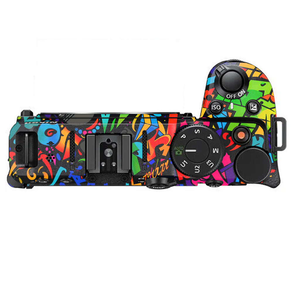 Colorful Urban Street Art Lettering Nikon Z30 Camera Skin