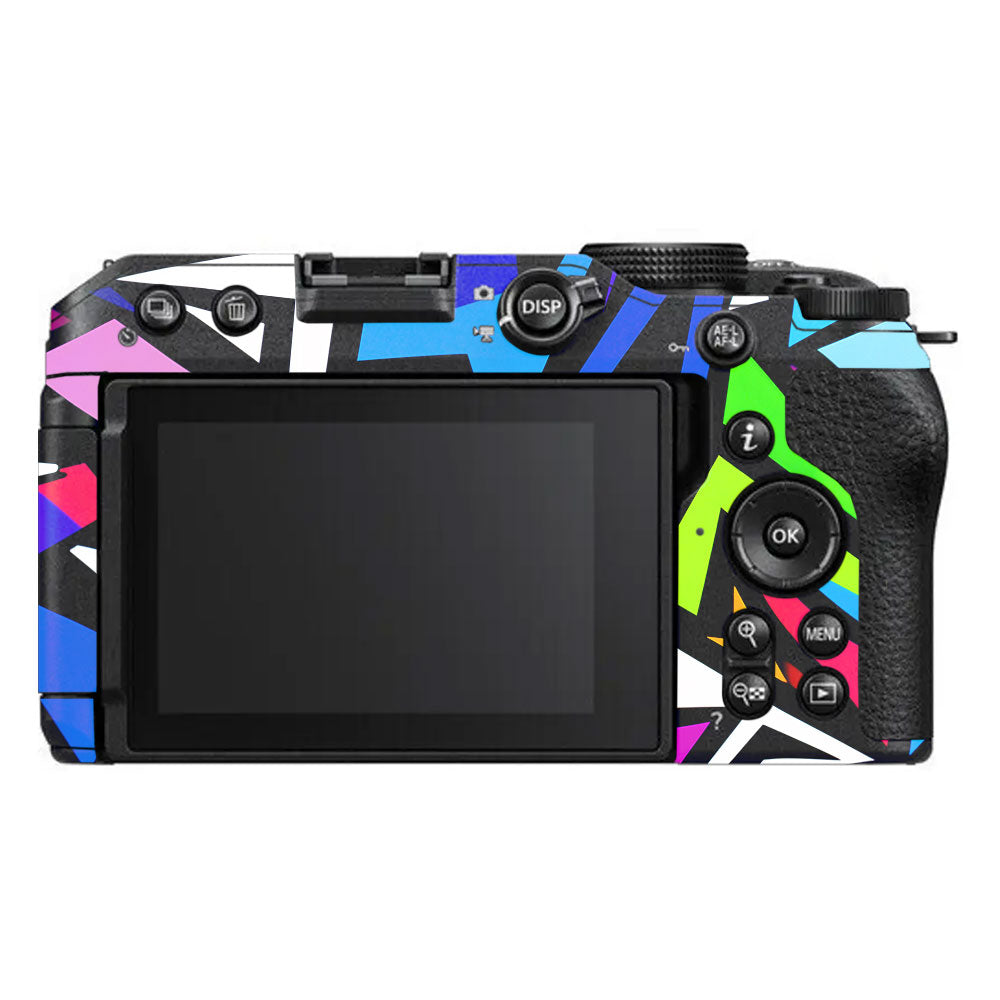 Bold Geometric Pop Nikon Z30 Camera Skin