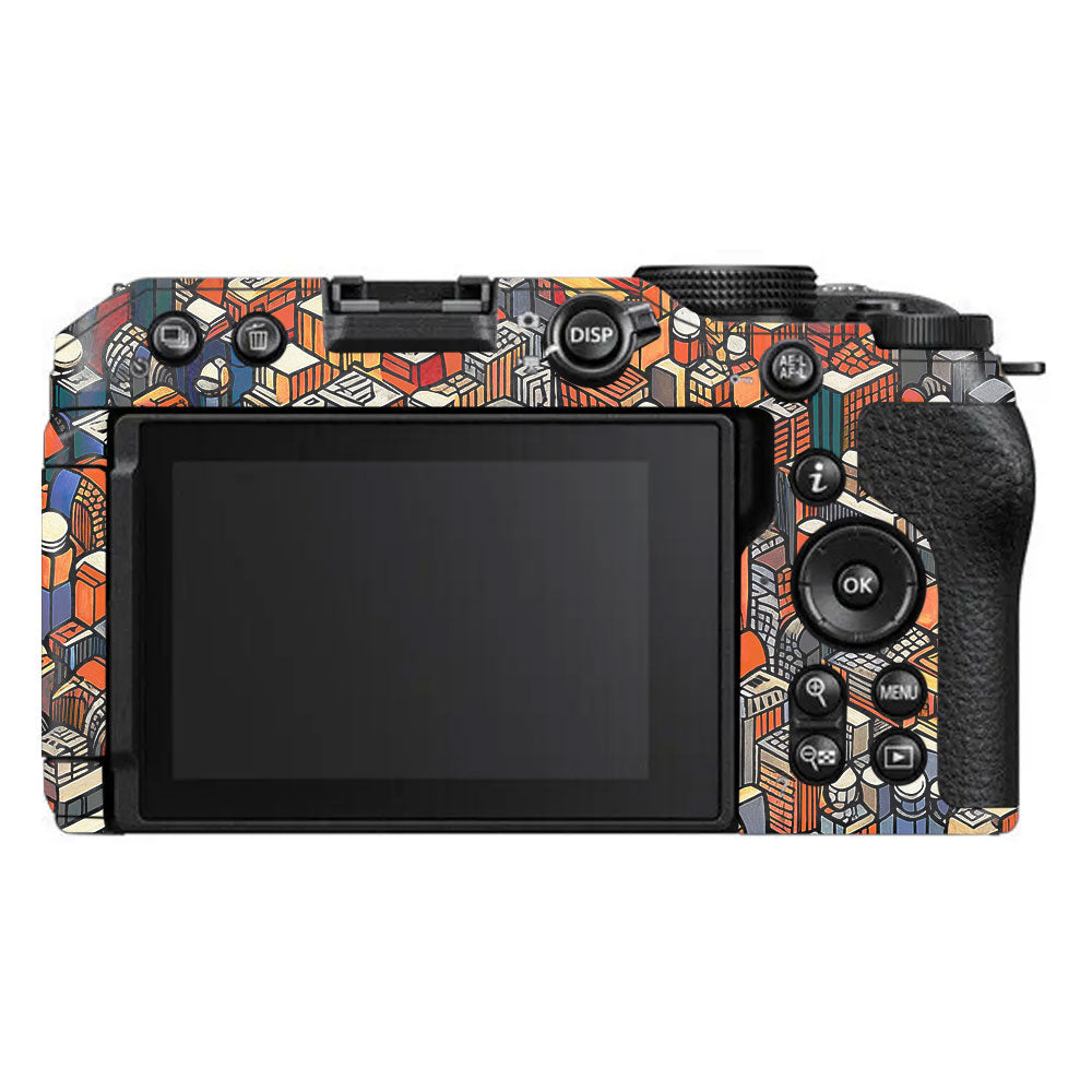 Isometric Cityscape Nikon Z30 Camera Skin