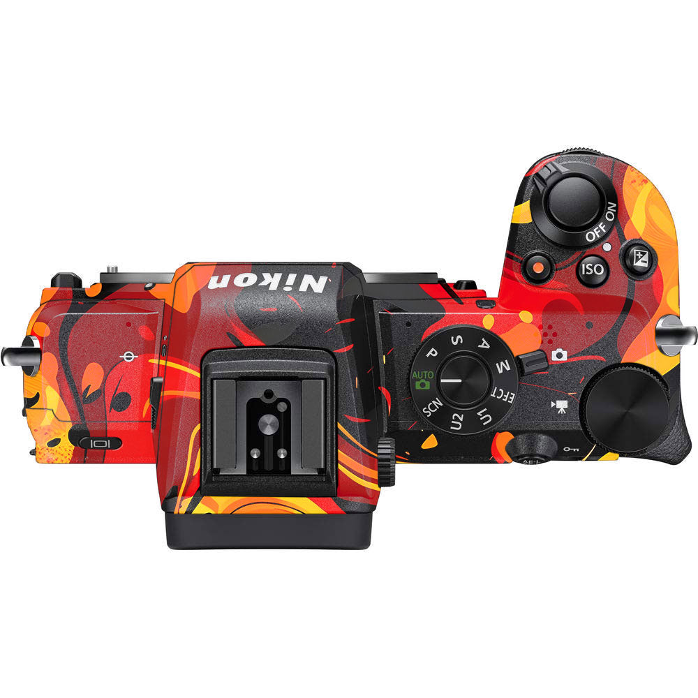 Lava Burst Nikon Z50 Camera Skin