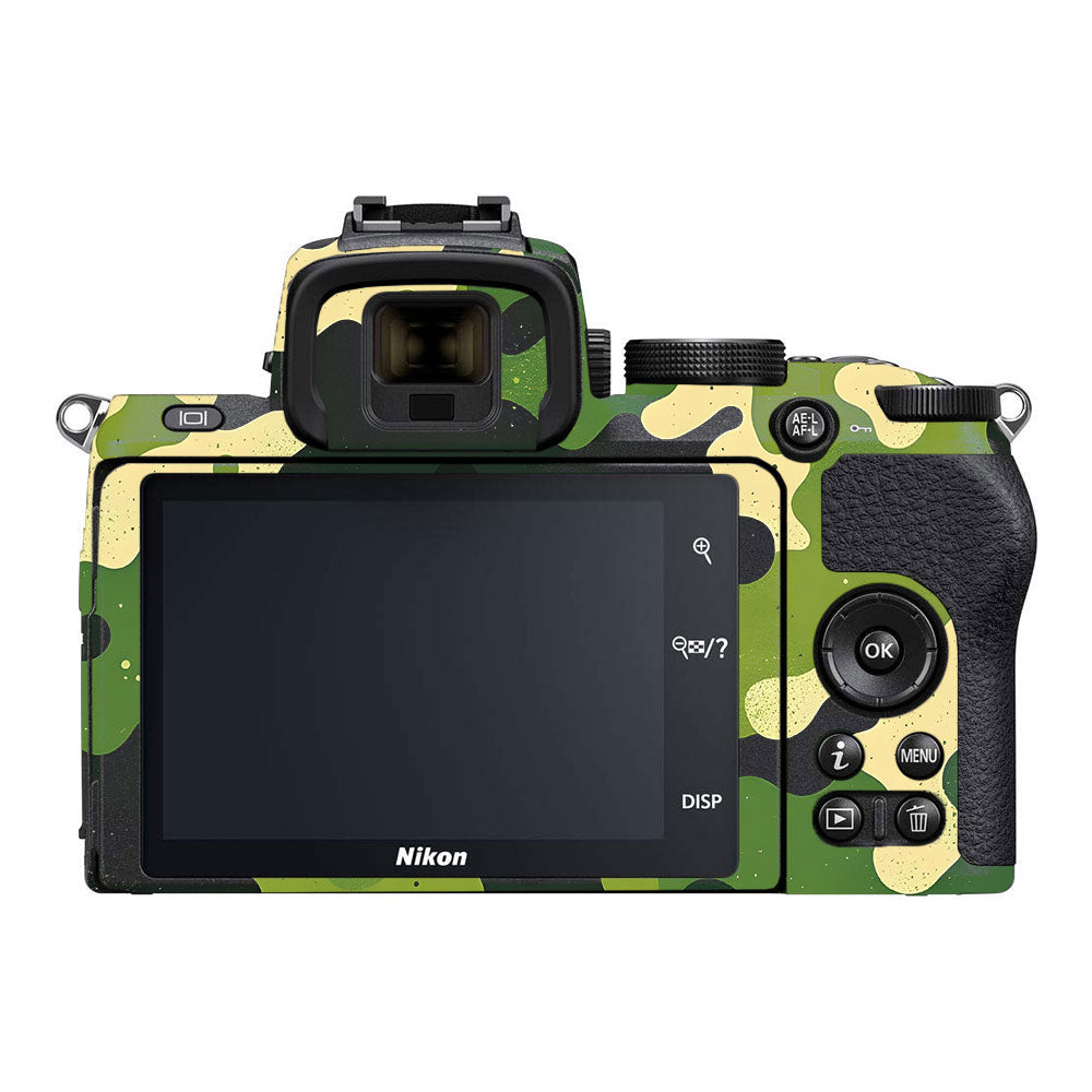 Camouflage Pattern Nikon Z50 Camera Skin