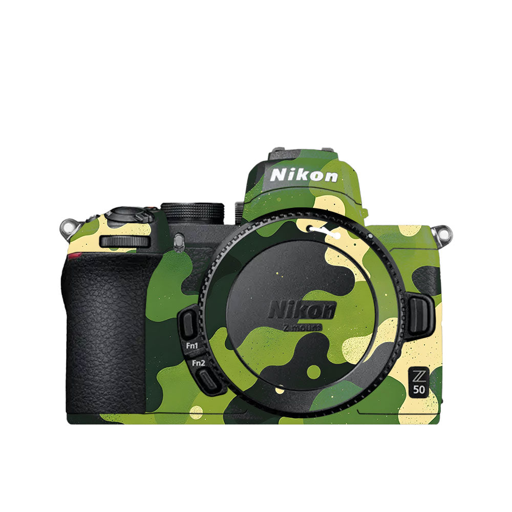 Camouflage Pattern Nikon Z50 Camera Skin