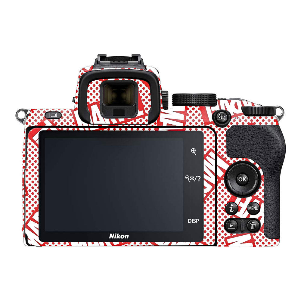 Marvel Comics Nikon Z50 Camera Skin