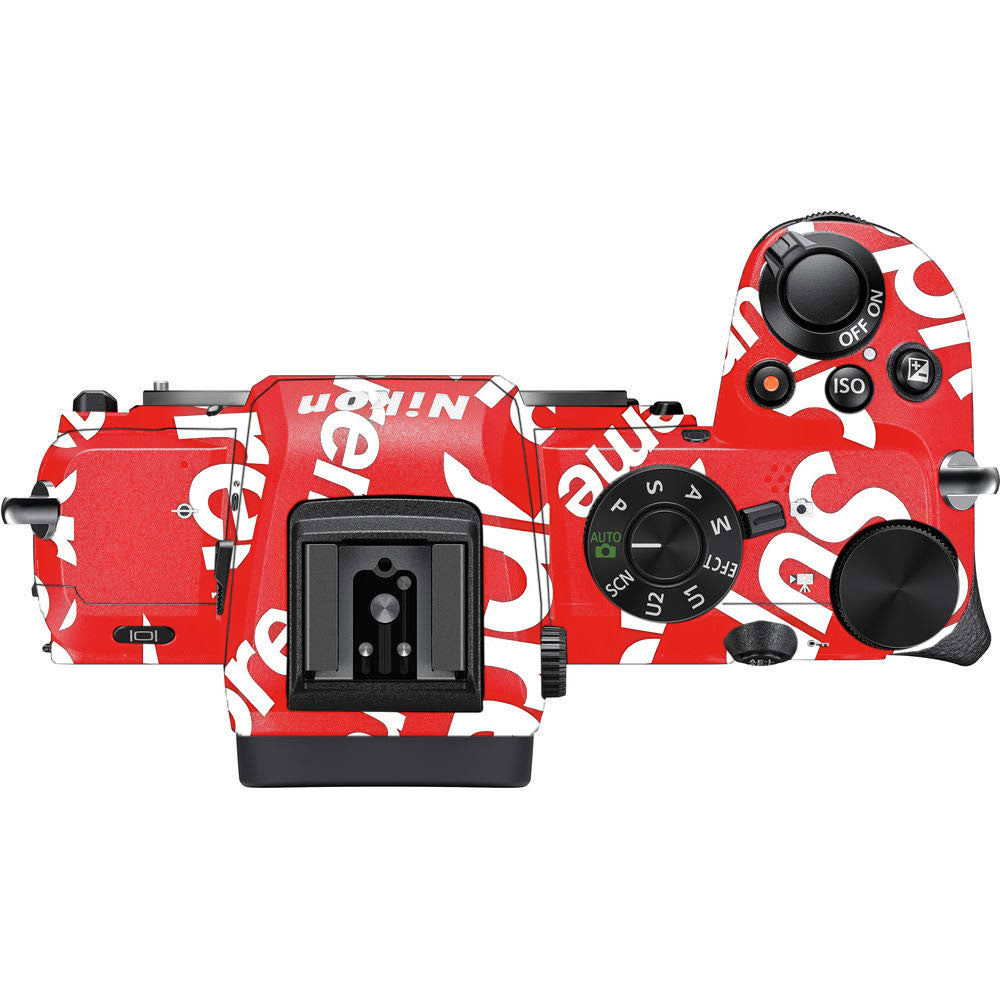 Supreme Red Nikon Z50 Camera Skin