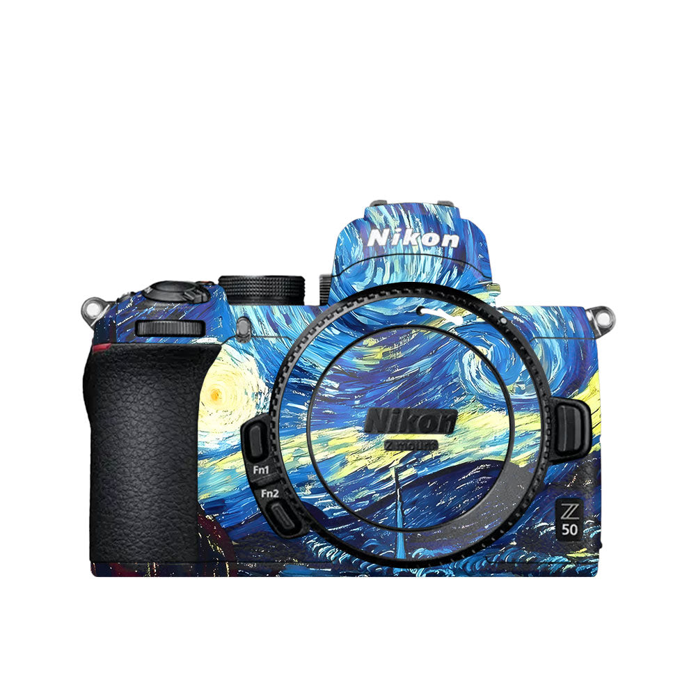 Starry Night Art Nikon Z50 Camera Skin