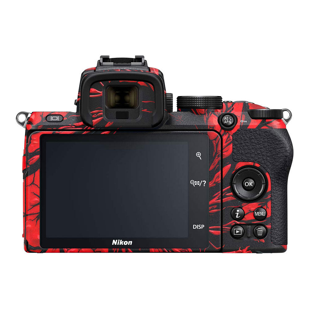 Venom Red Nikon Z50 Camera Skin
