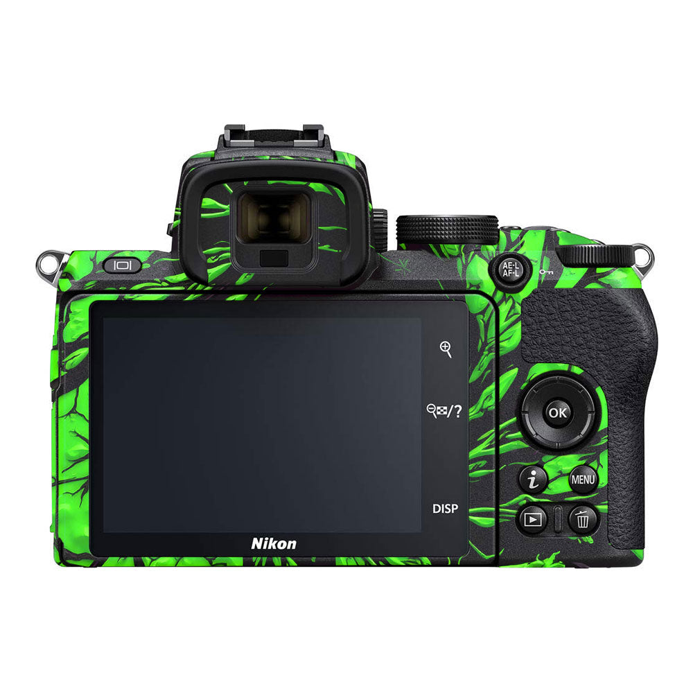 Venom Green Nikon Z50 Camera Skin